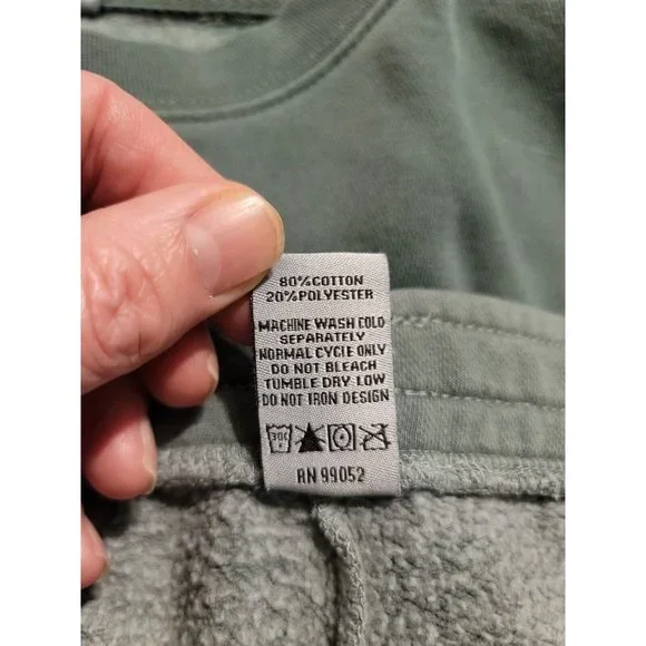 Zytec Green Sweat Suit Set Size L Monday Mindset Independent Trading Company CO - Picture 6 of 8